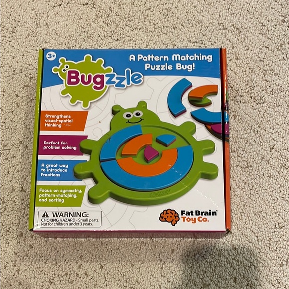 Fat Brain Toy Co | Toys | Bugzzle Pattern Matching Puzzle Green And ...